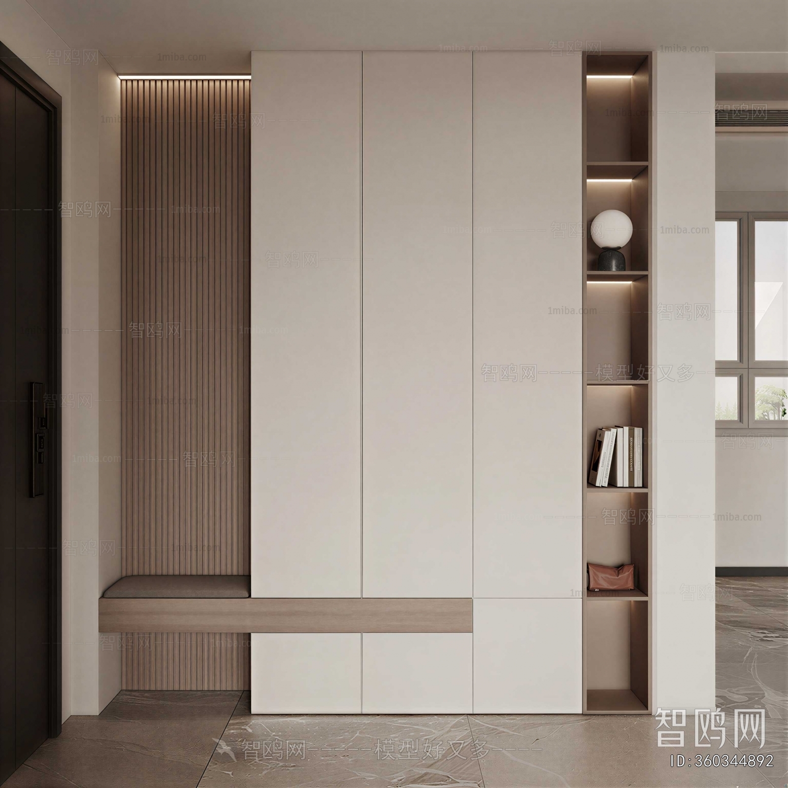 Modern Shoe Cabinet