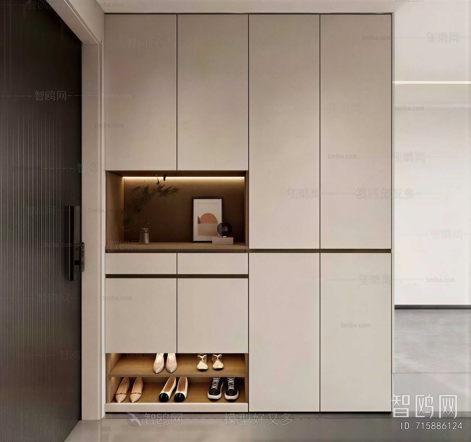 Modern Shoe Cabinet