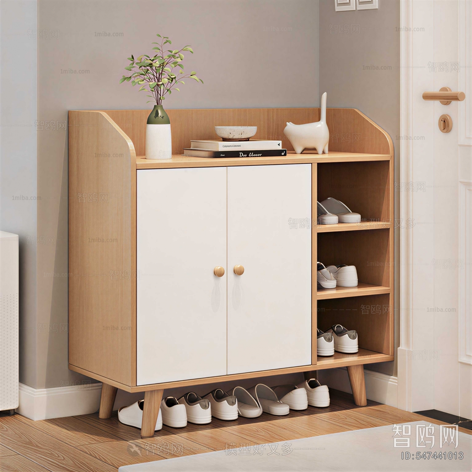 Nordic Style Shoe Cabinet