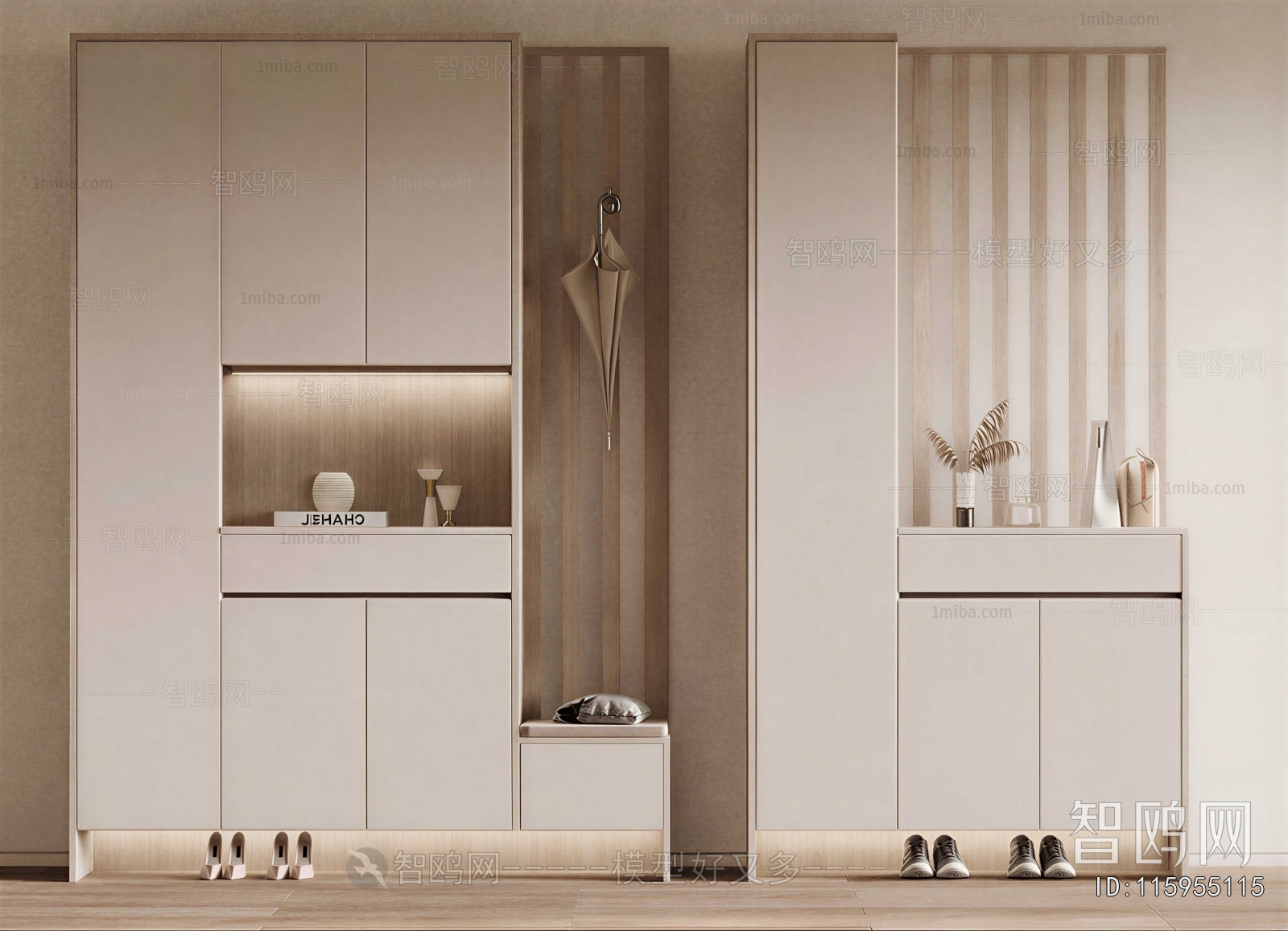 Modern Shoe Cabinet