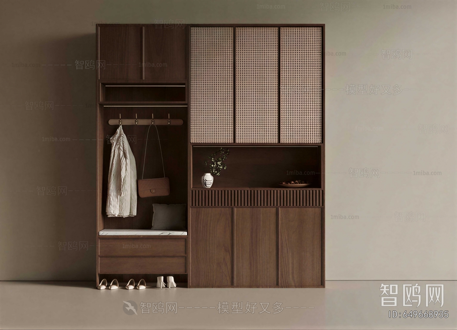Modern Shoe Cabinet