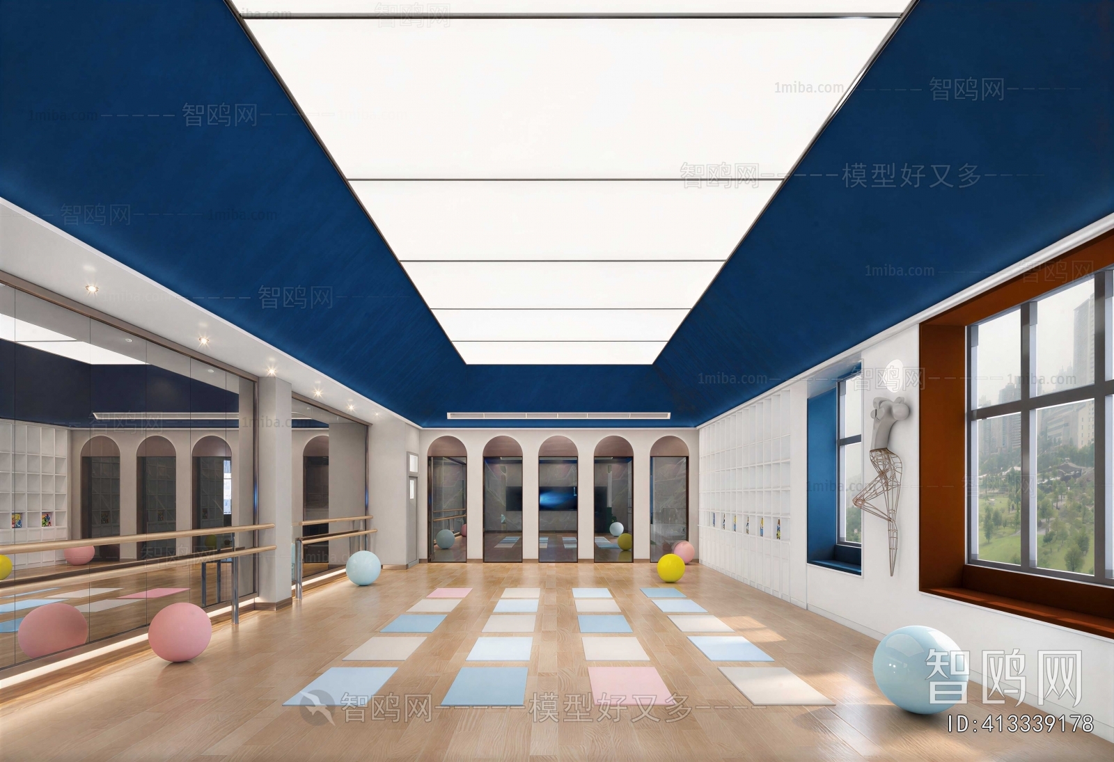 Modern Dance Classroom