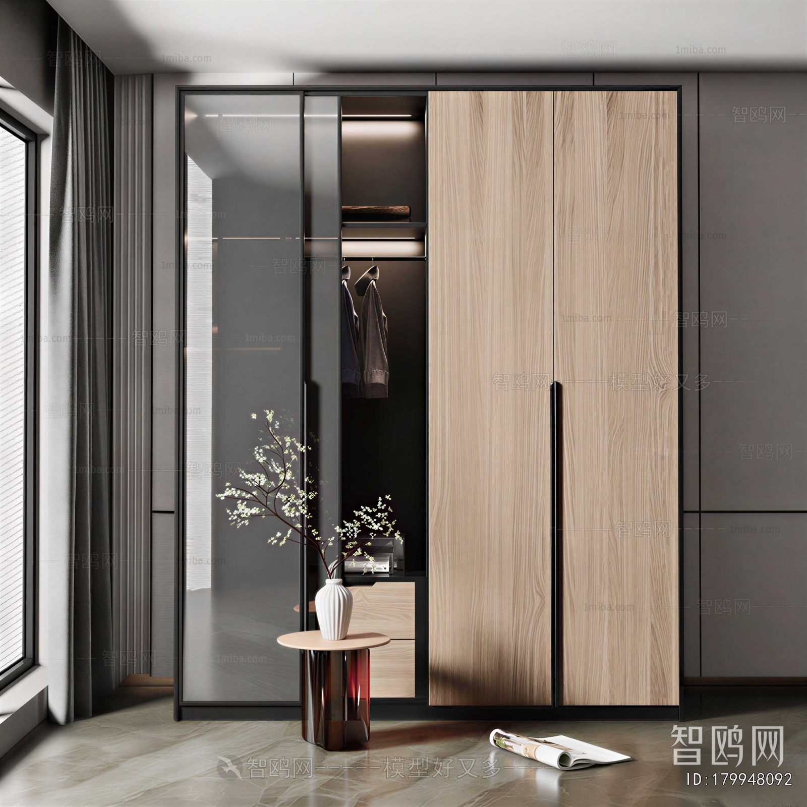 Modern Shoe Cabinet