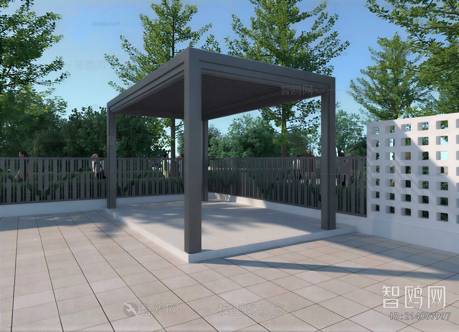 Modern Courtyard/landscape