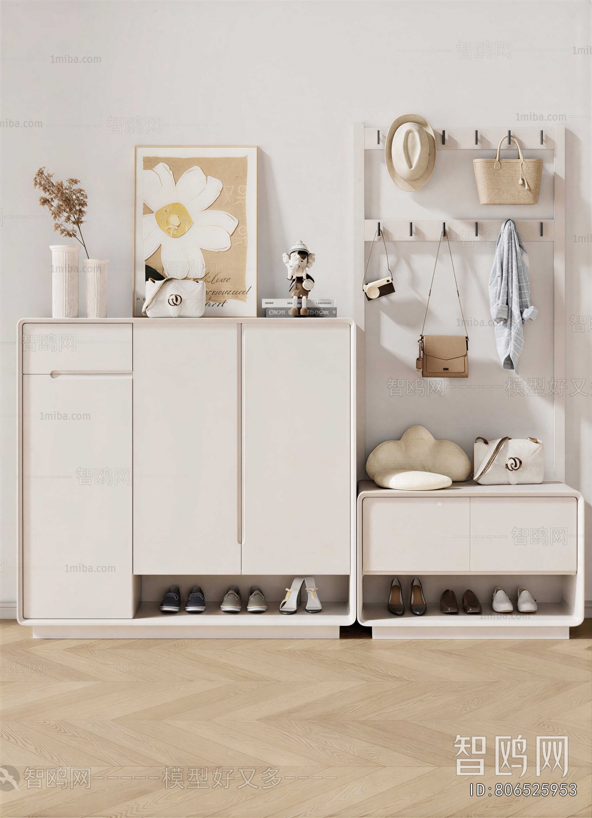 Modern Shoe Cabinet