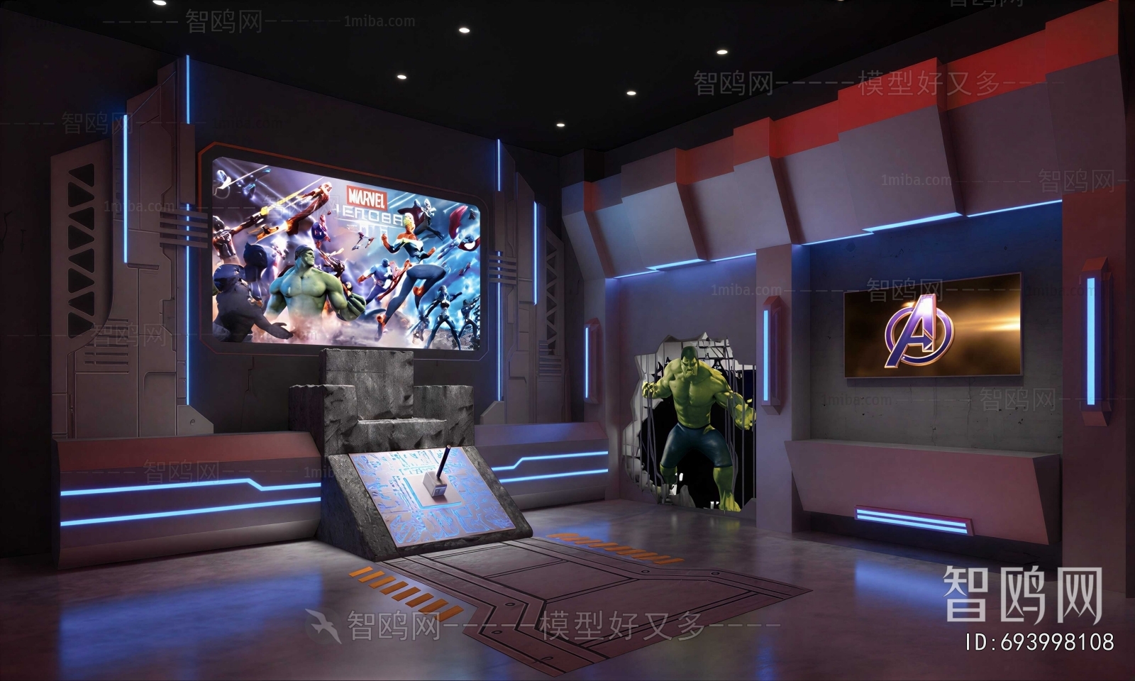 Modern Audiovisual Room