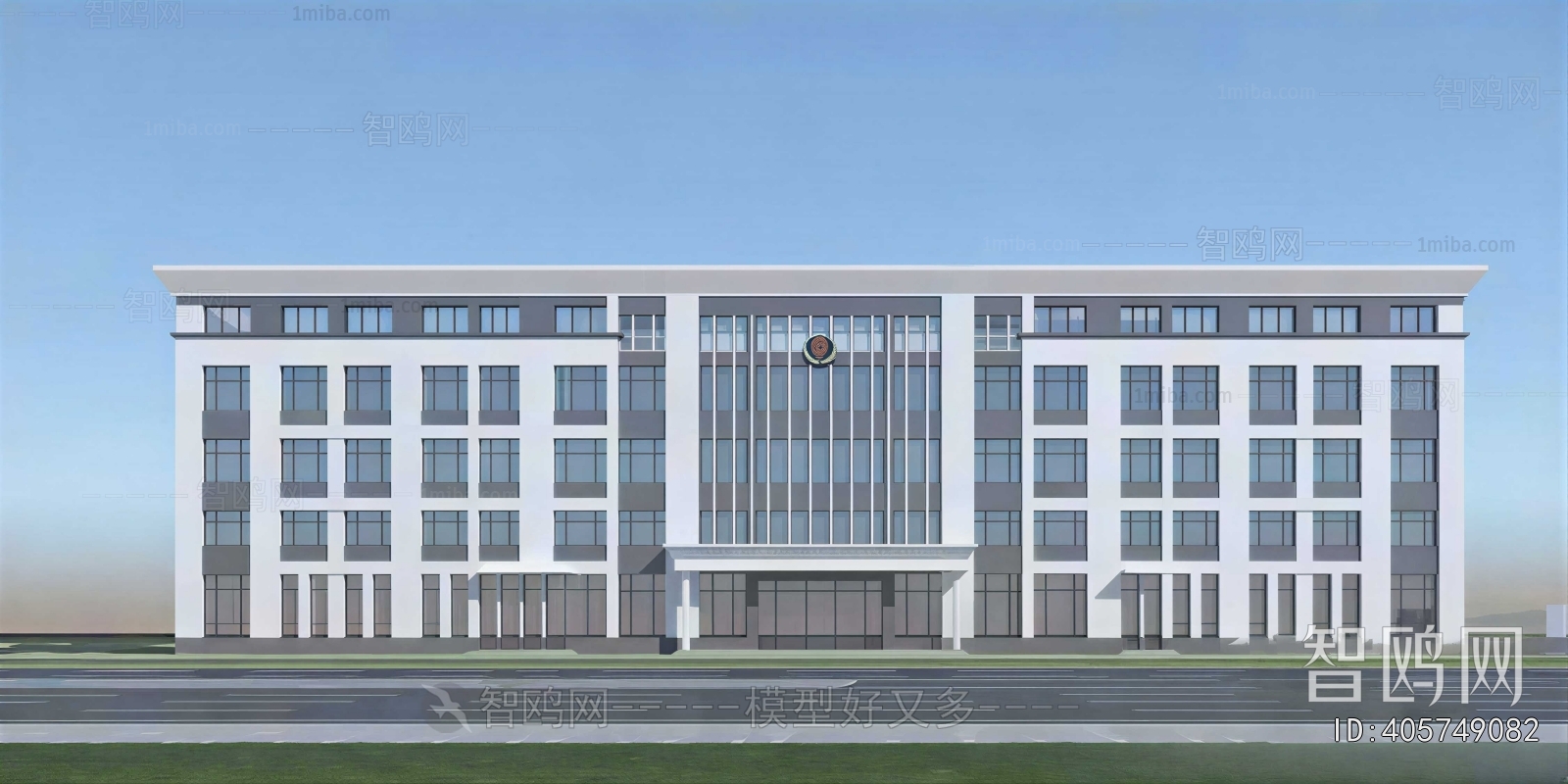 Modern Appearance Of Commercial Building