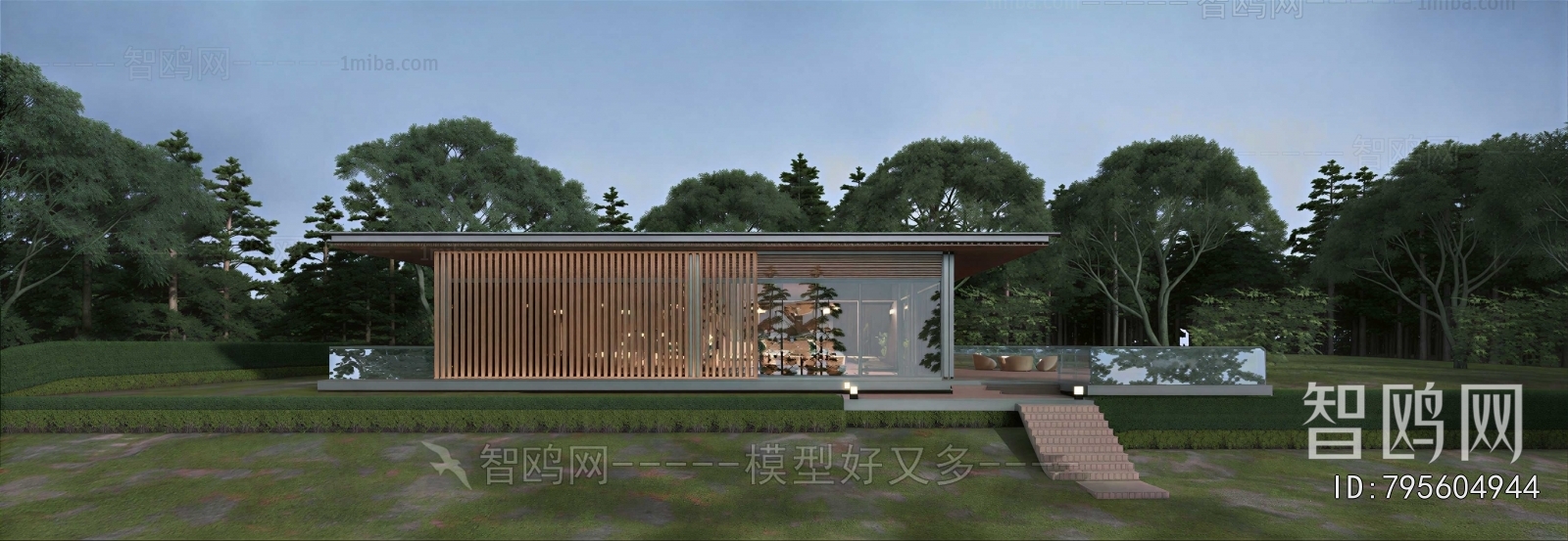 Modern Appearance Of Commercial Building