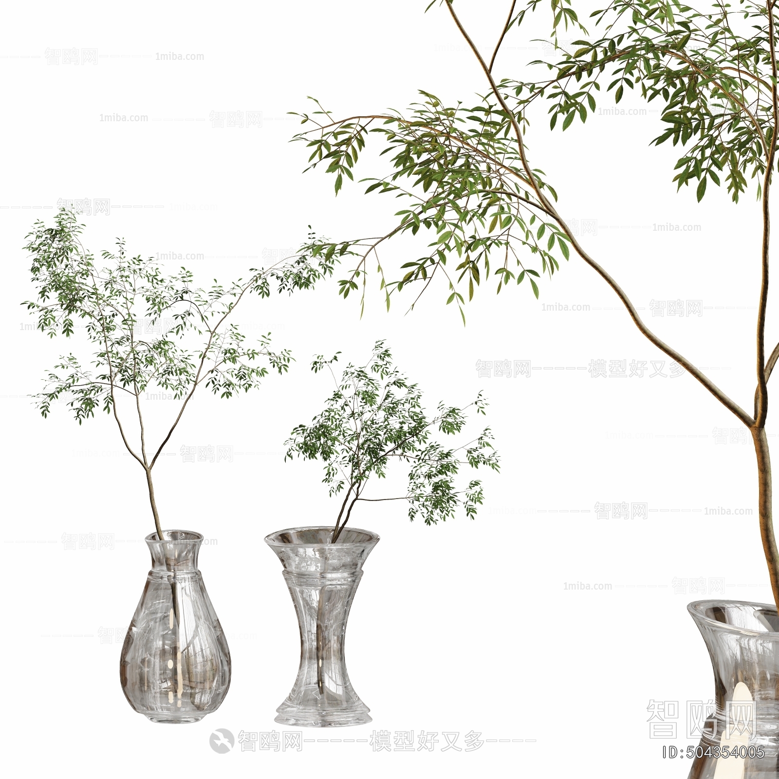 Modern Aquatic Green Plant