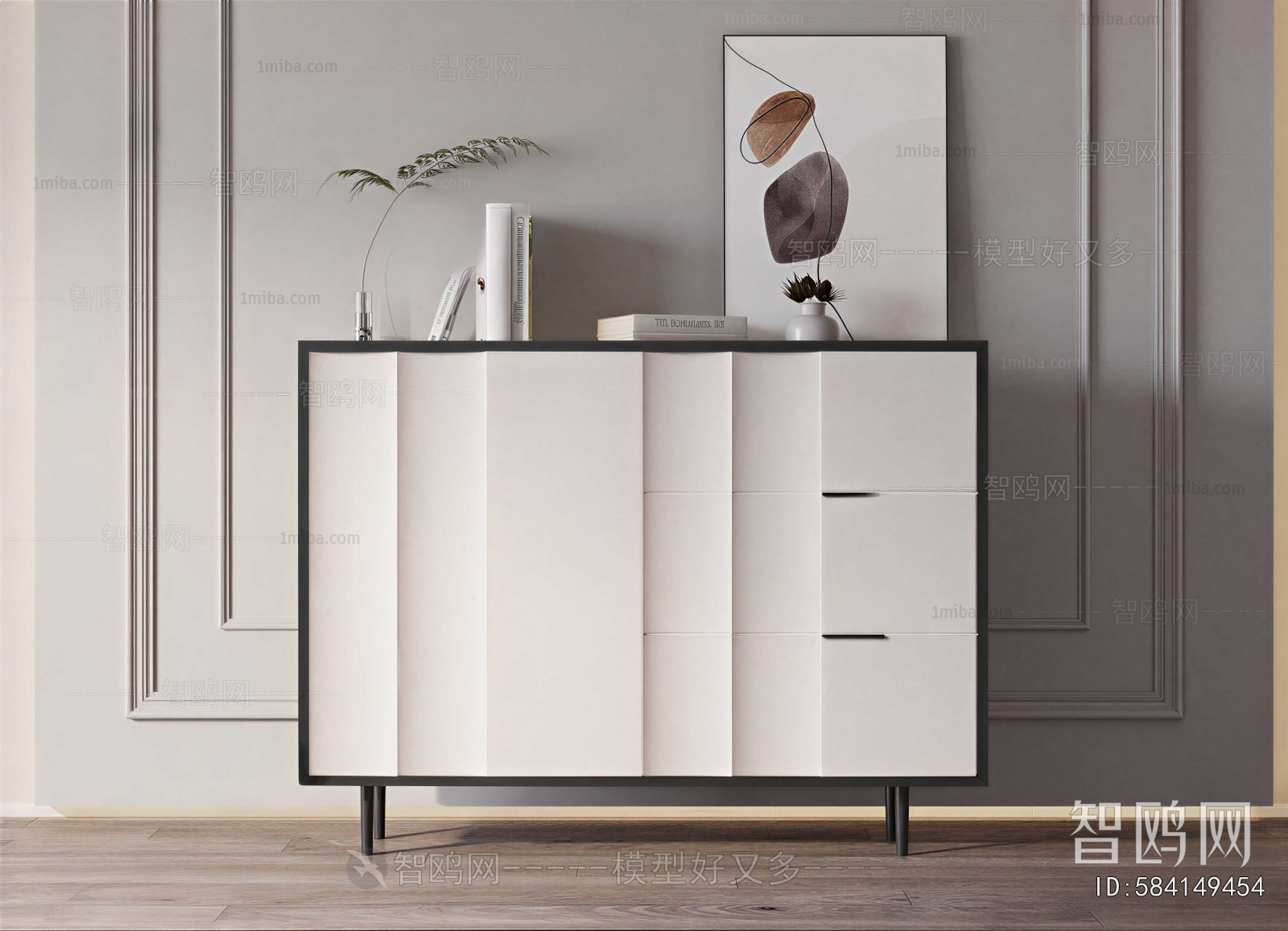 Modern Shoe Cabinet