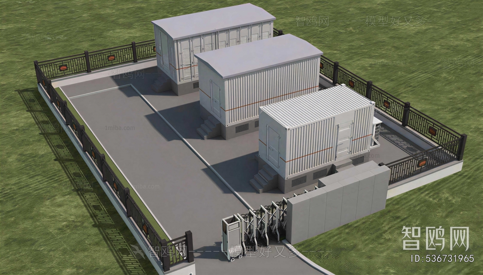 Modern Industrial Building