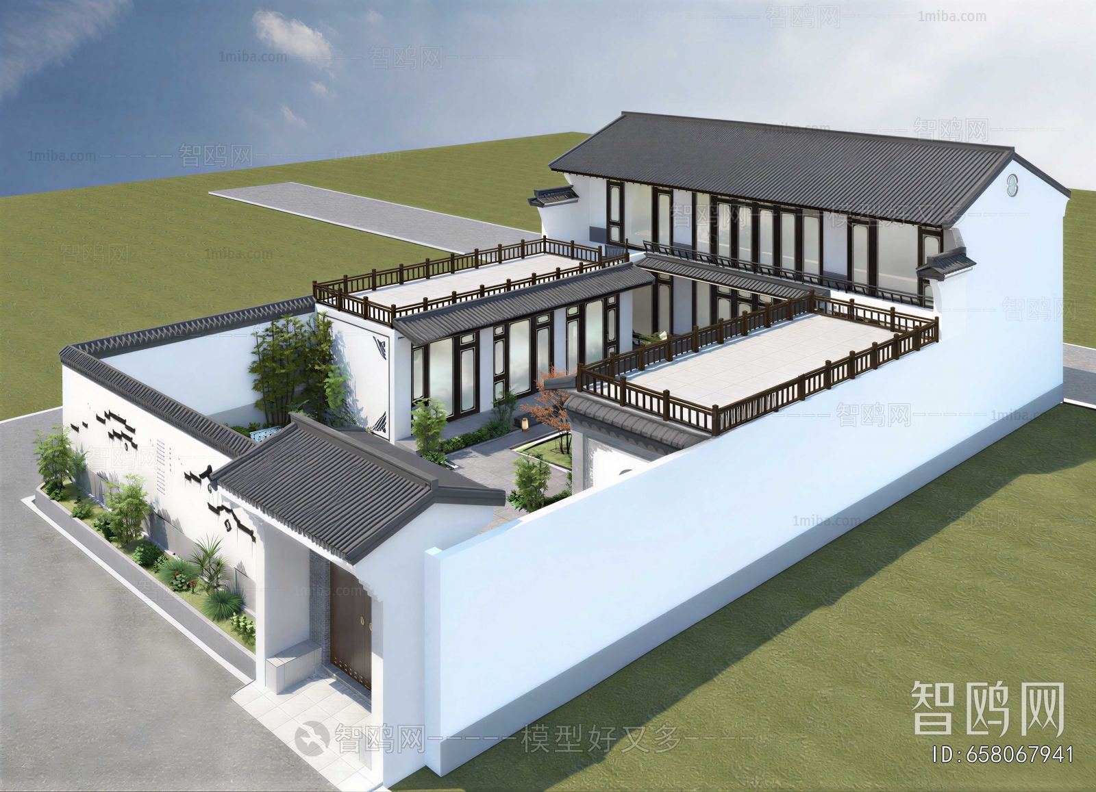 New Chinese Style Detached Villa