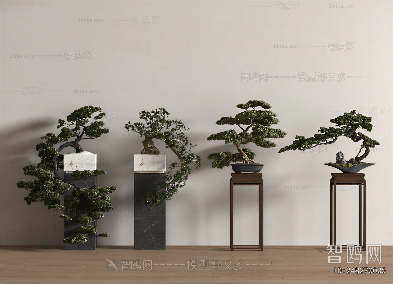 New Chinese Style Bonsai