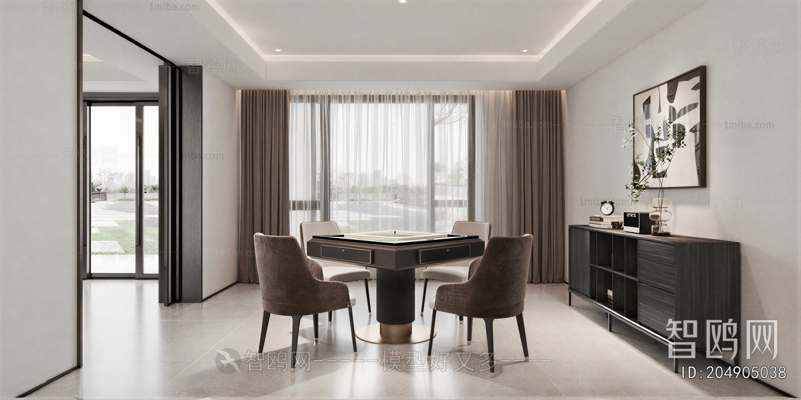 Modern Chess And Card Room