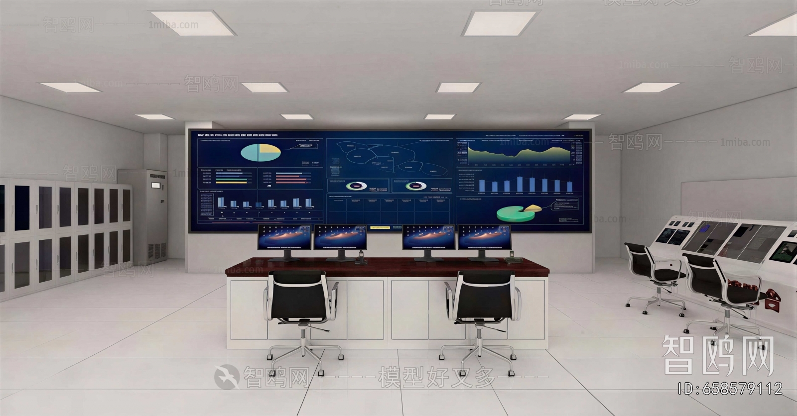 Modern Monitor Room