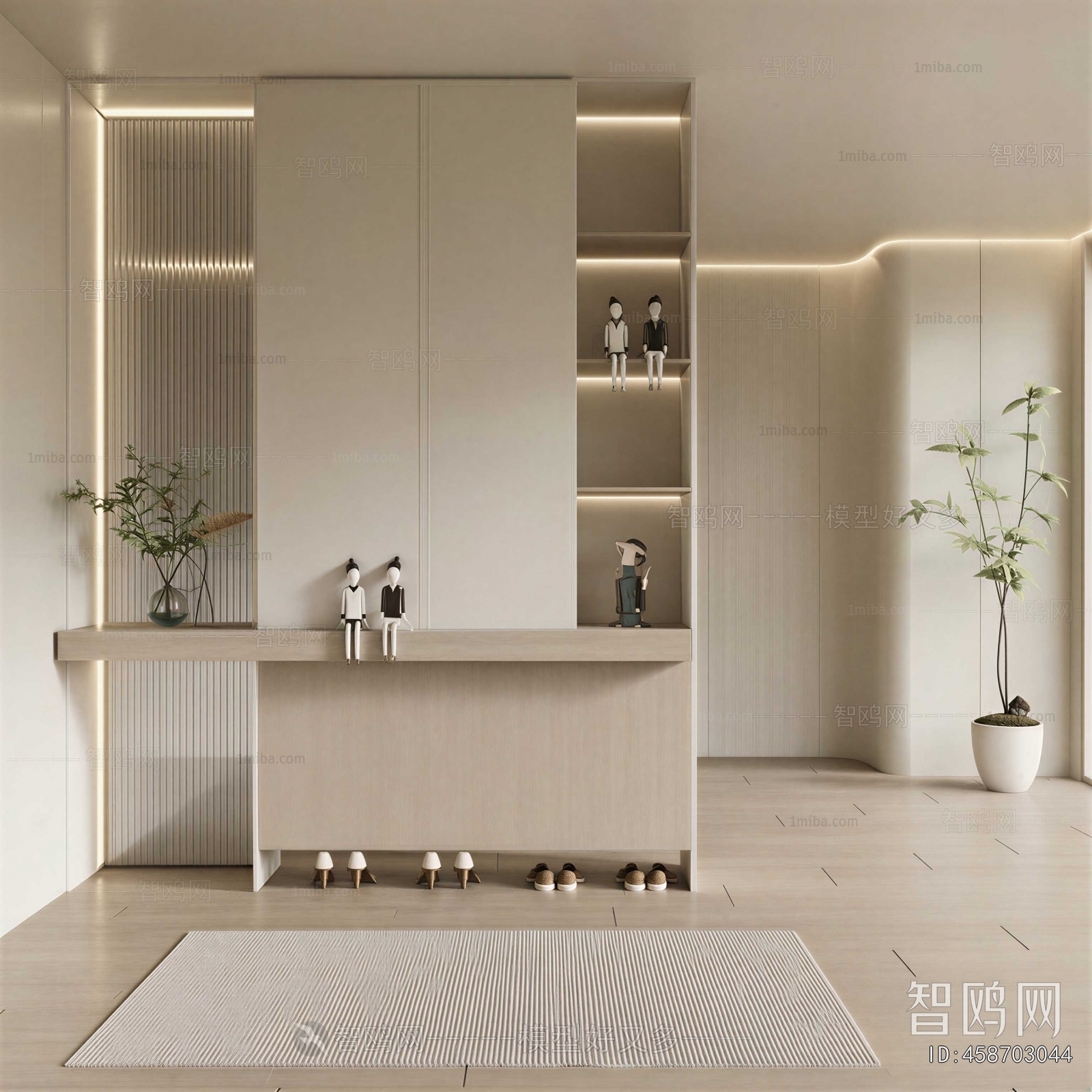 Modern Hallway