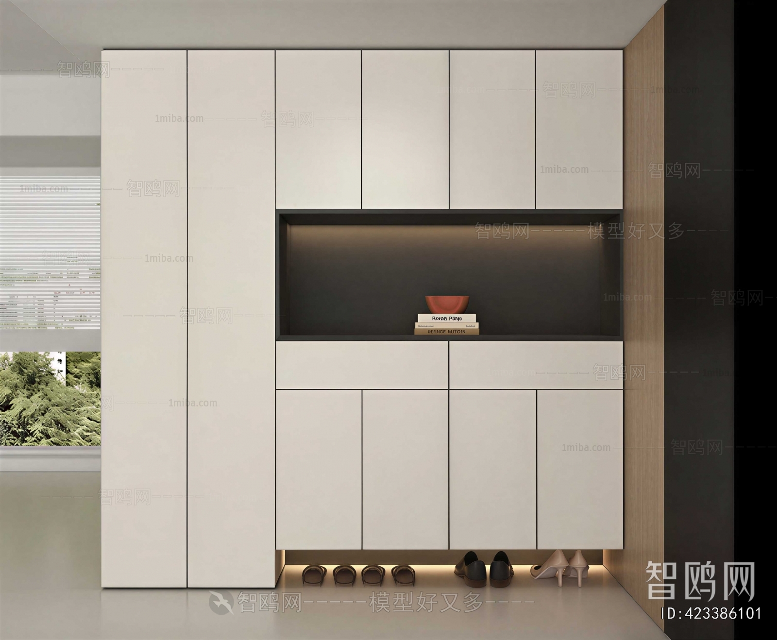 Modern Shoe Cabinet