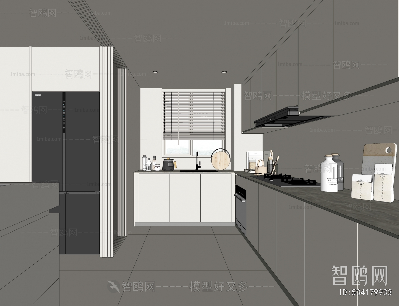 Modern The Kitchen