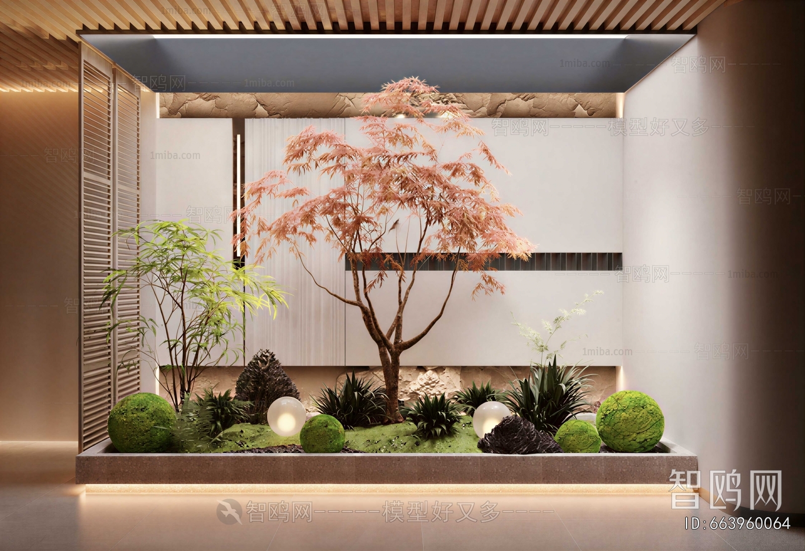 New Chinese Style Plant Landscaping