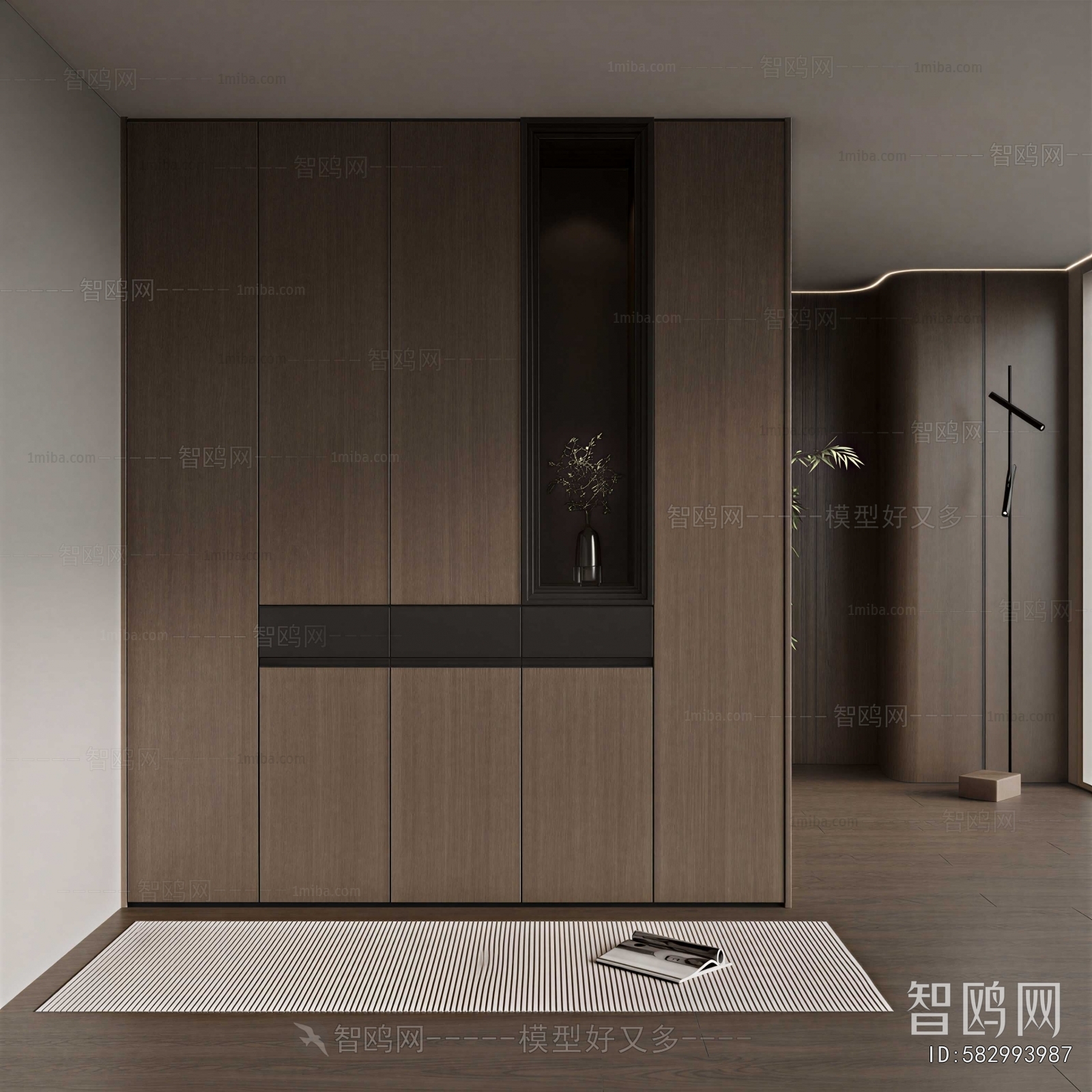 Modern Entrance Cabinet