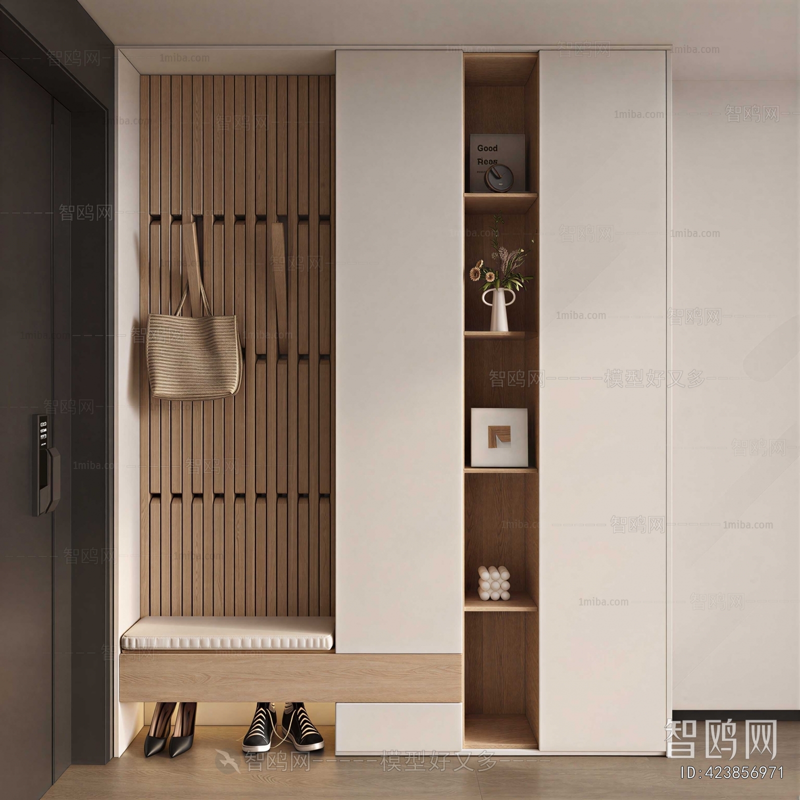 Modern Shoe Cabinet