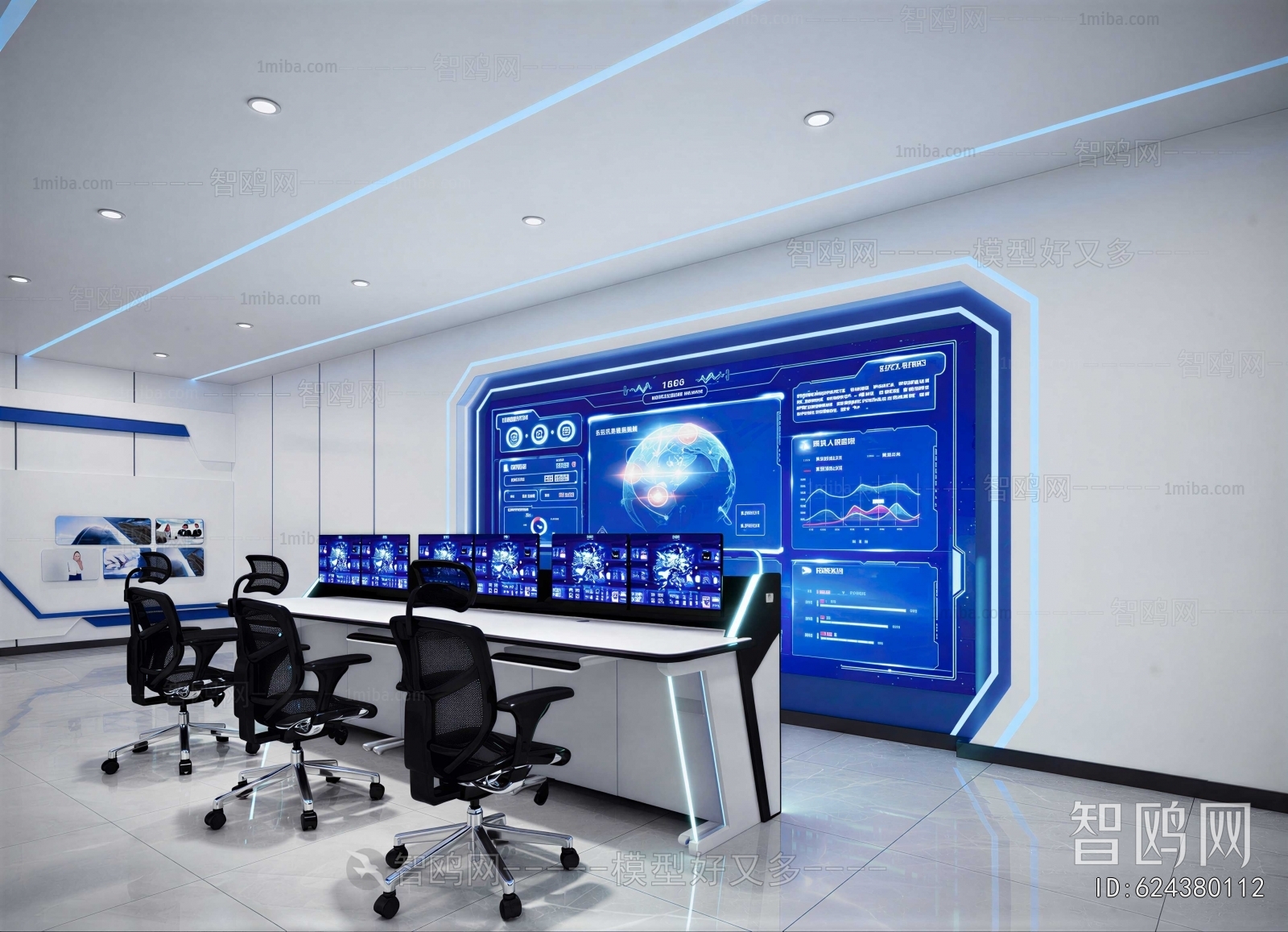 Modern Monitor Room