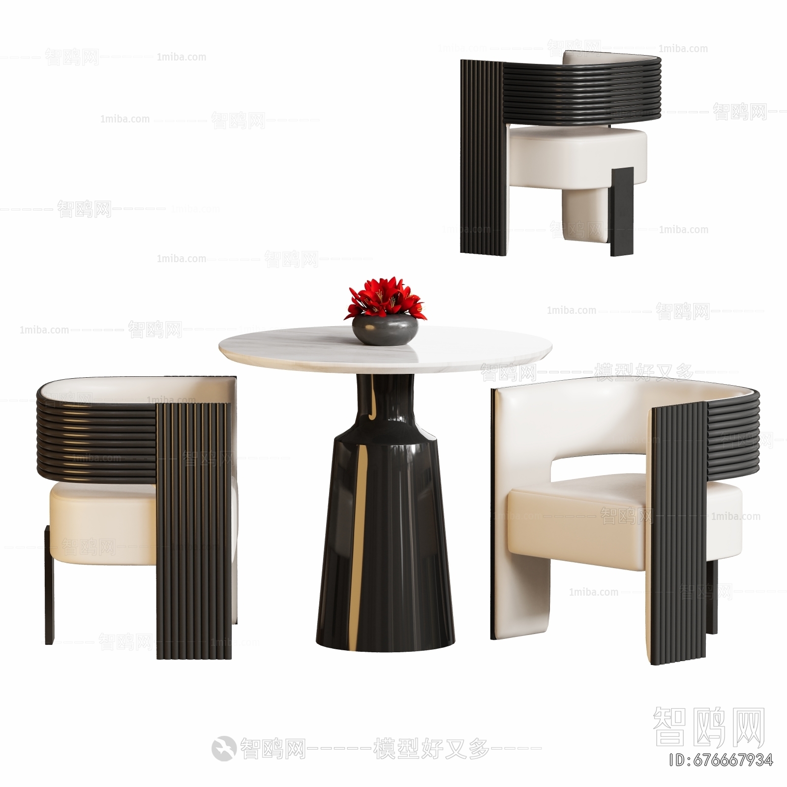 Modern Leisure Table And Chair