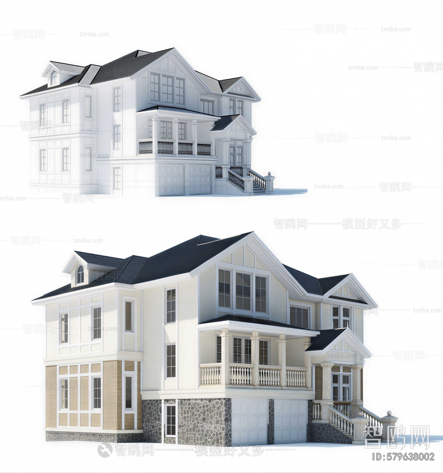American Style Detached Villa