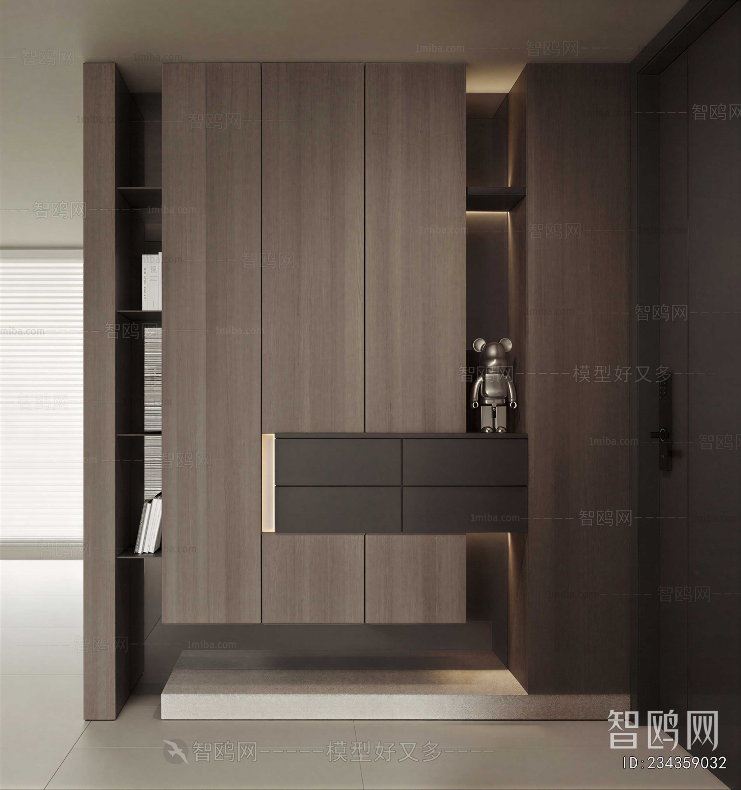 Modern Shoe Cabinet