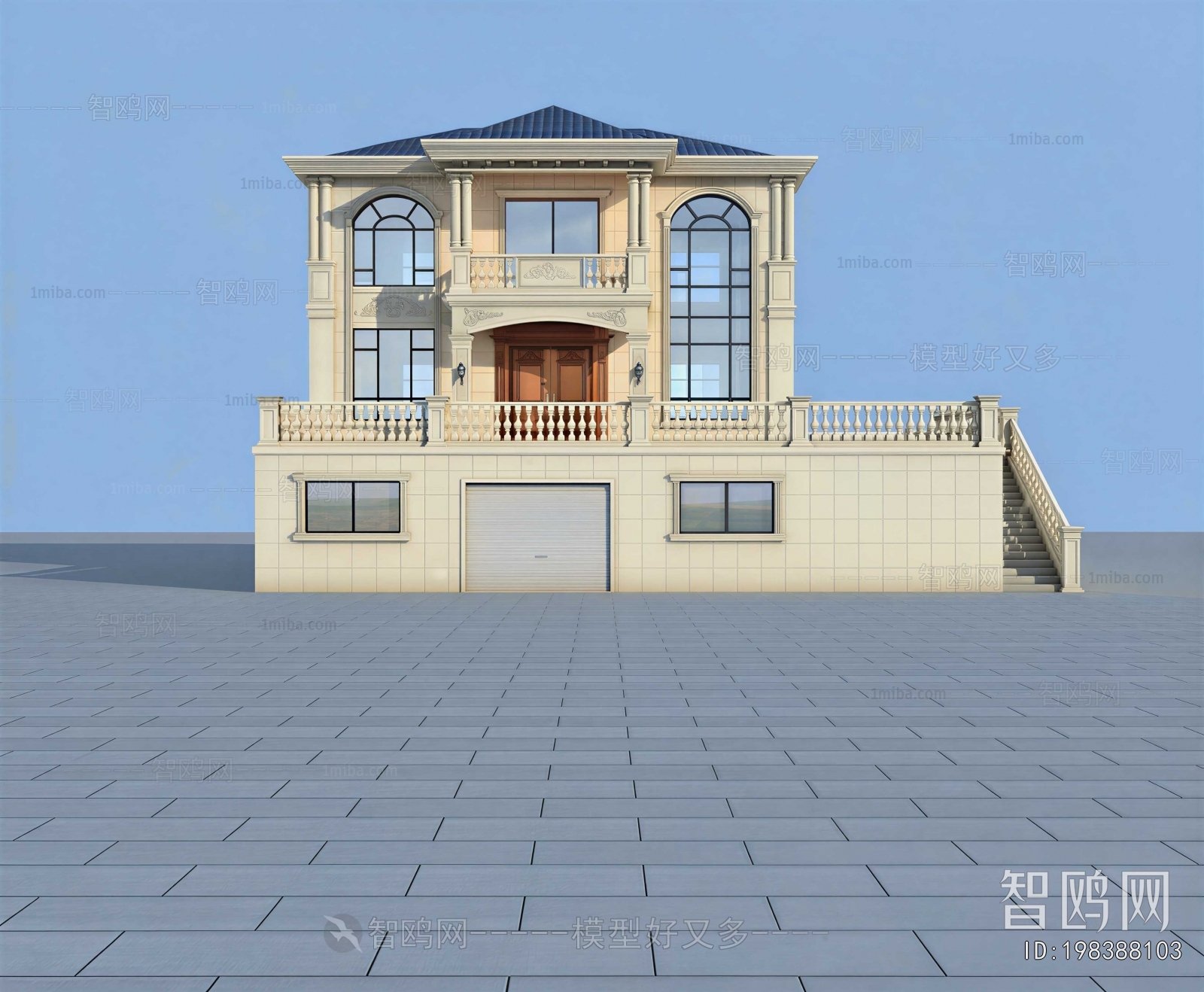 Simple European Style Detached Villa