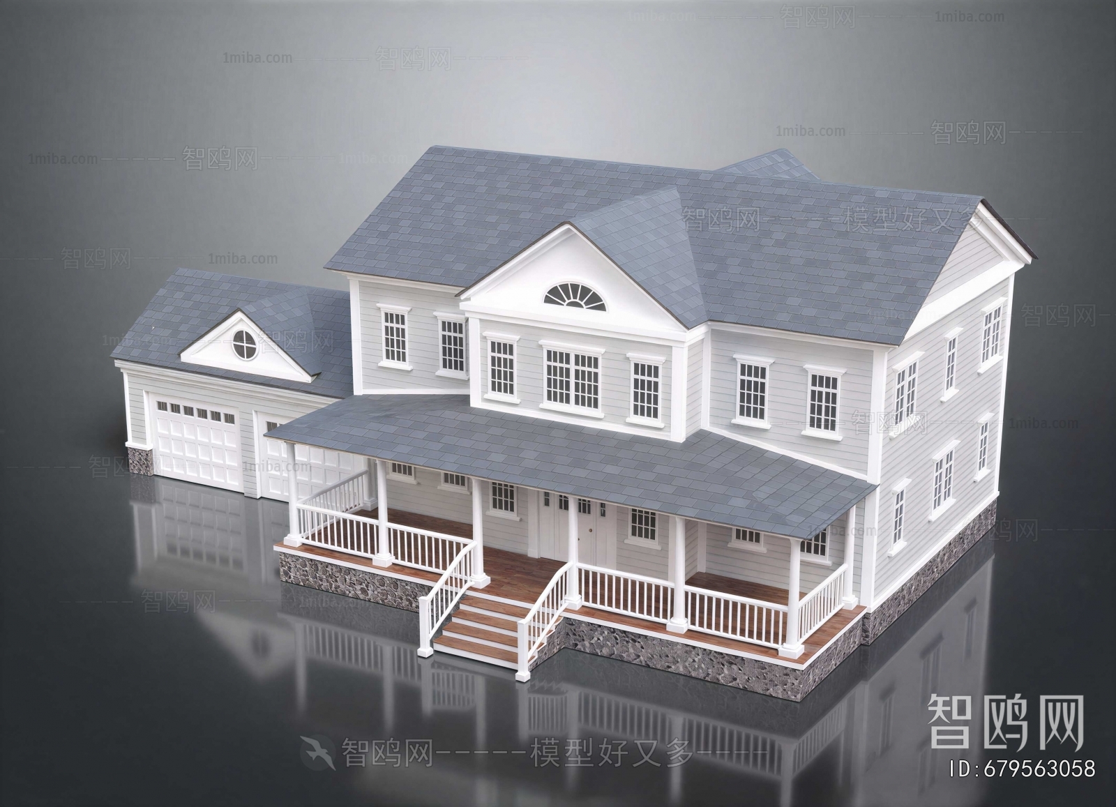 Simple European Style Detached Villa