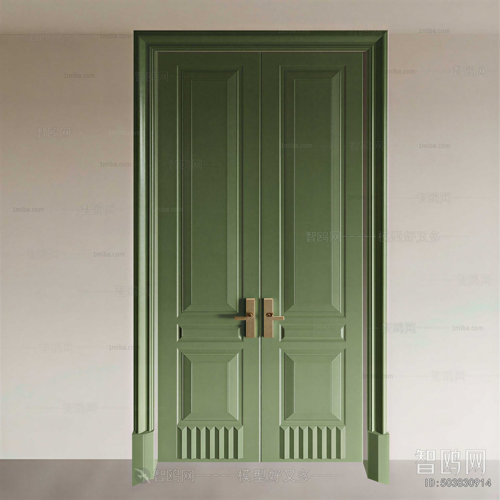 Modern Double Door