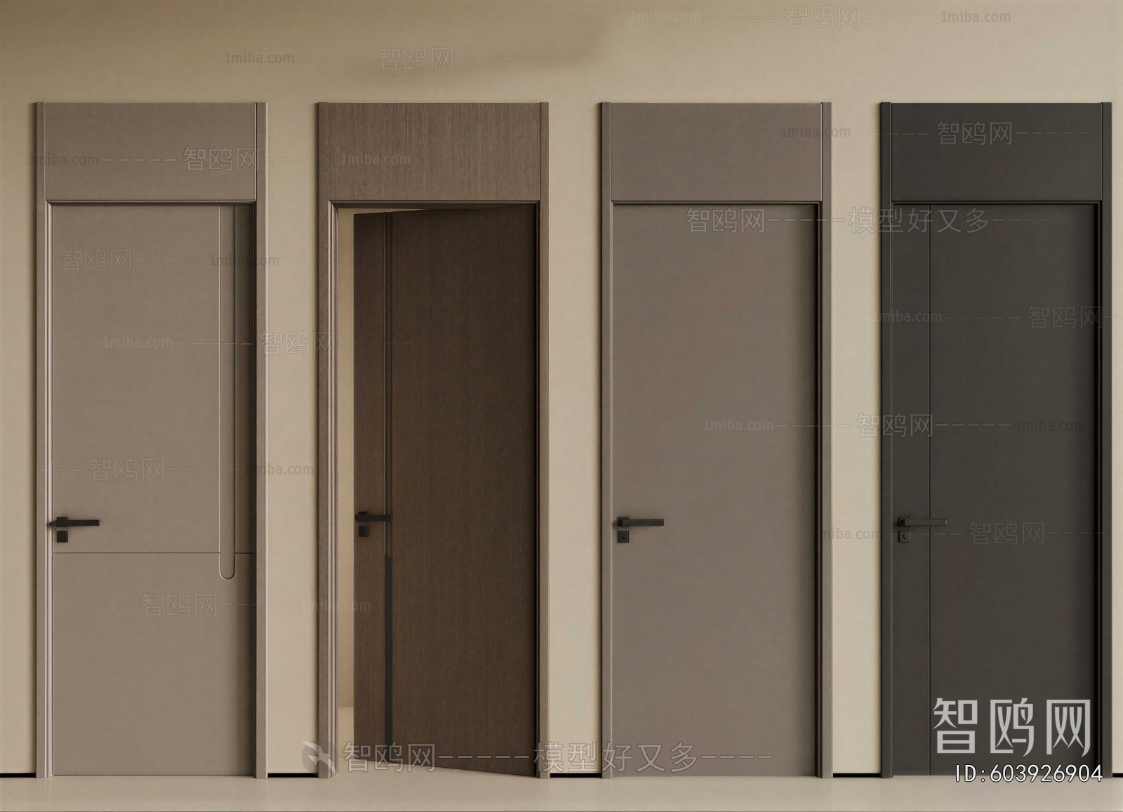 Modern Single Door