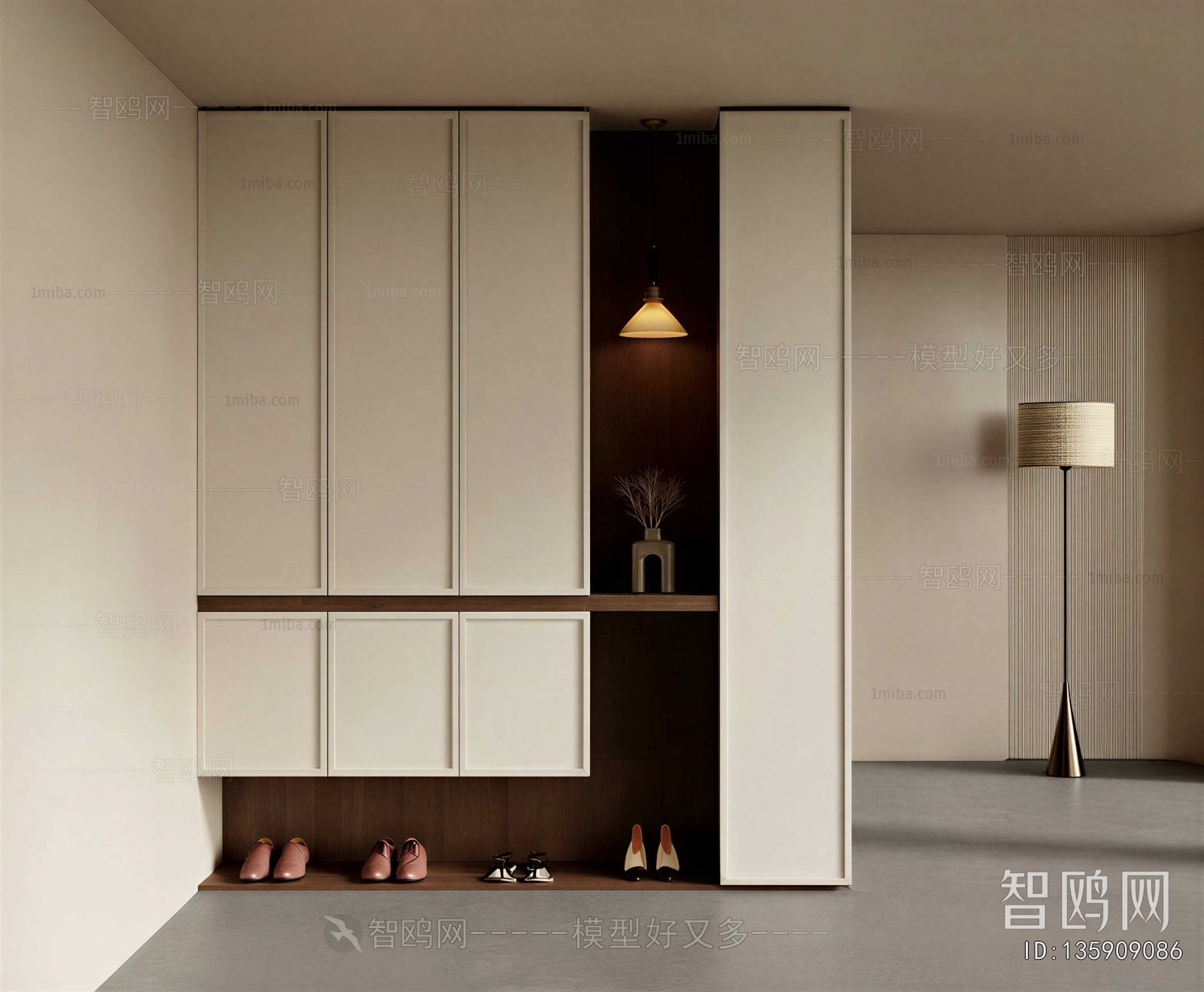 Modern Shoe Cabinet