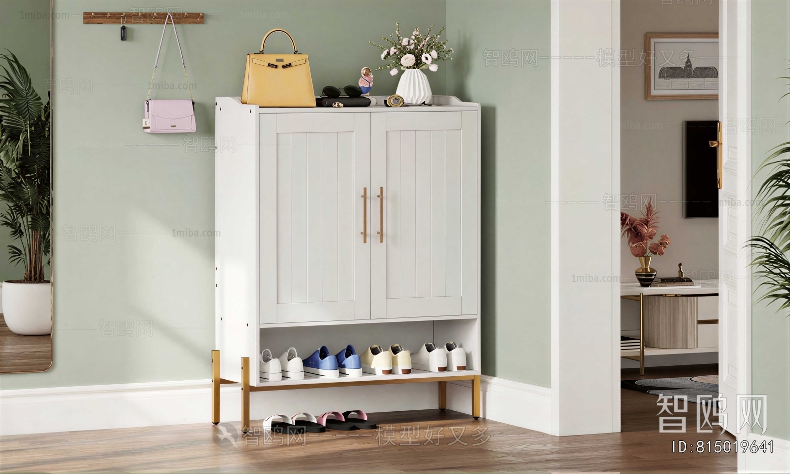 Modern Shoe Cabinet