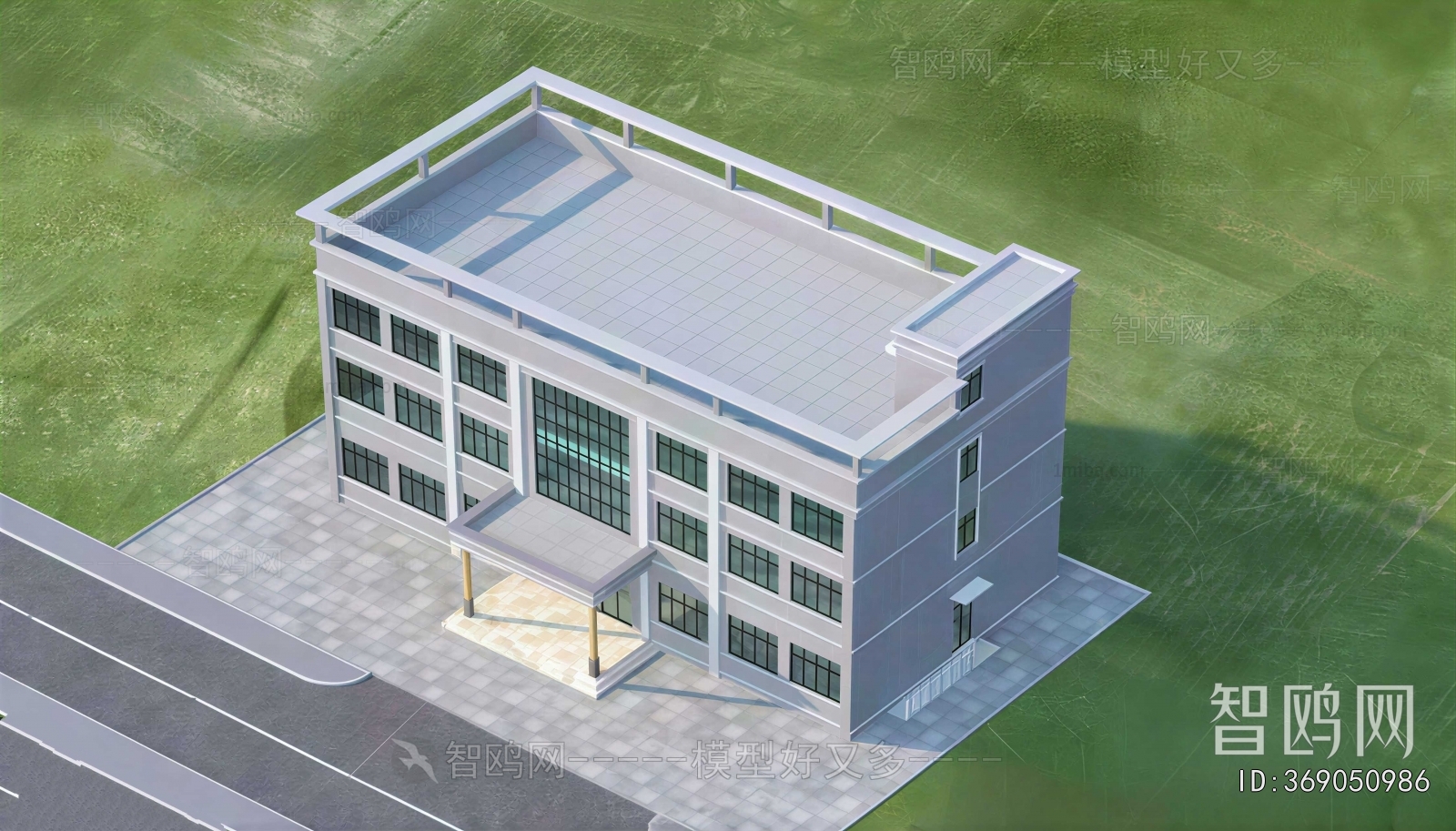Modern Industrial Building
