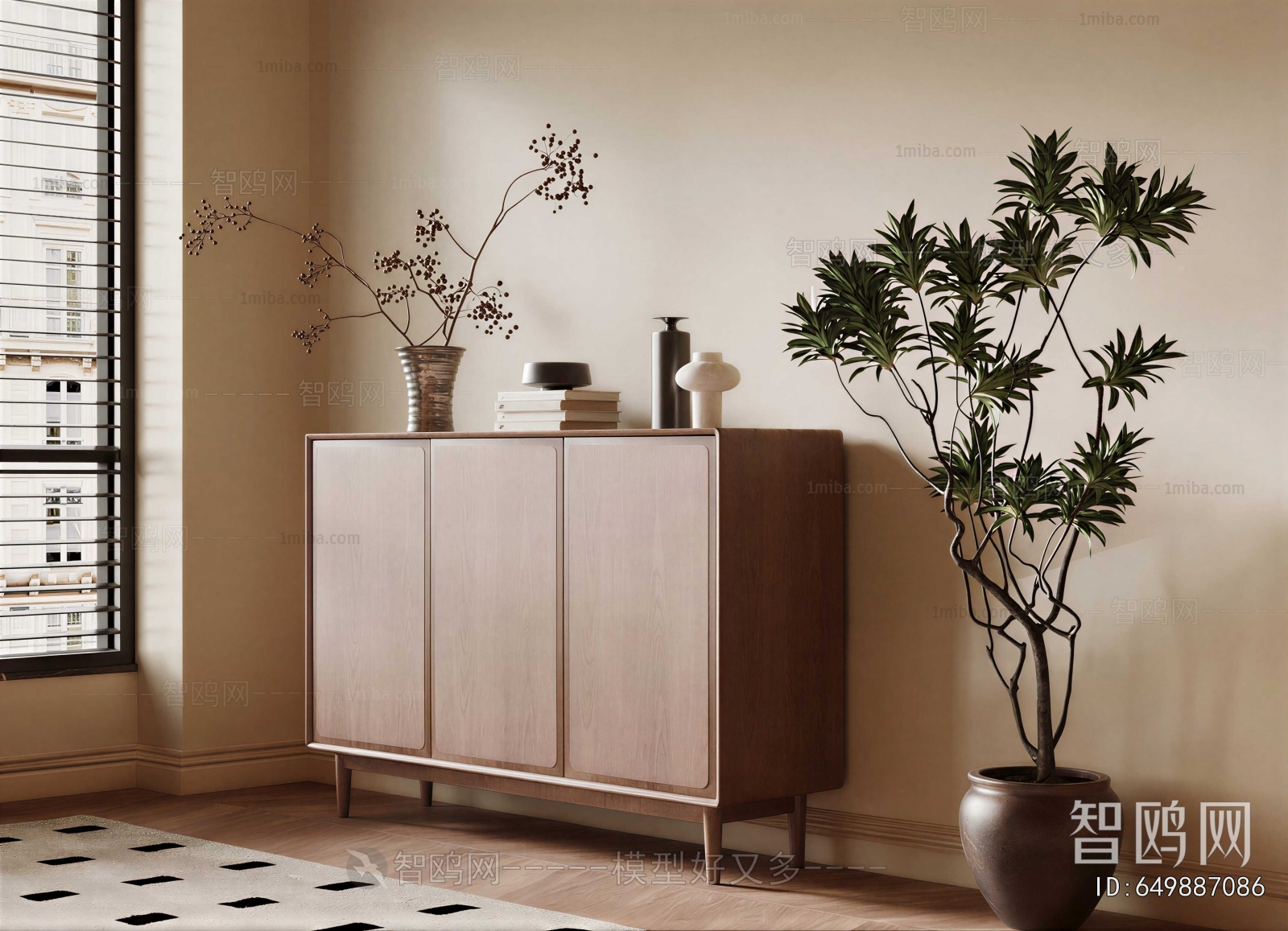 Modern Shoe Cabinet