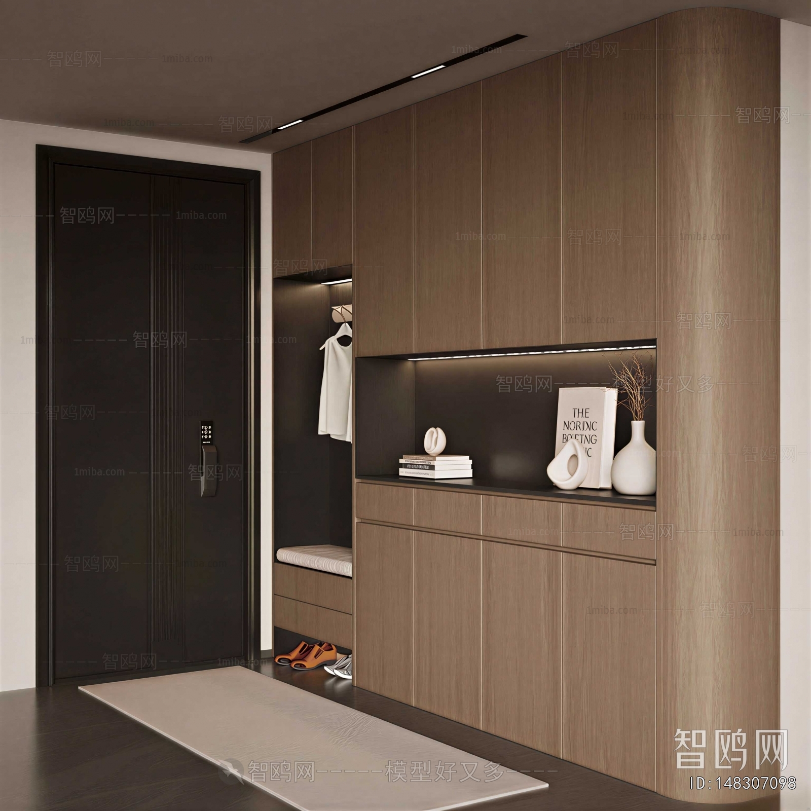 Modern Shoe Cabinet