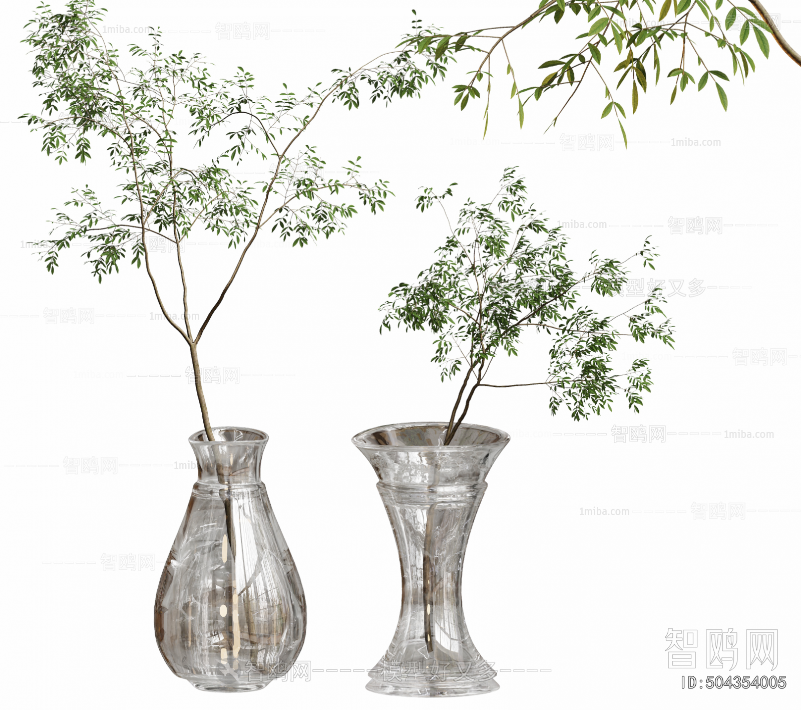 Modern Aquatic Green Plant