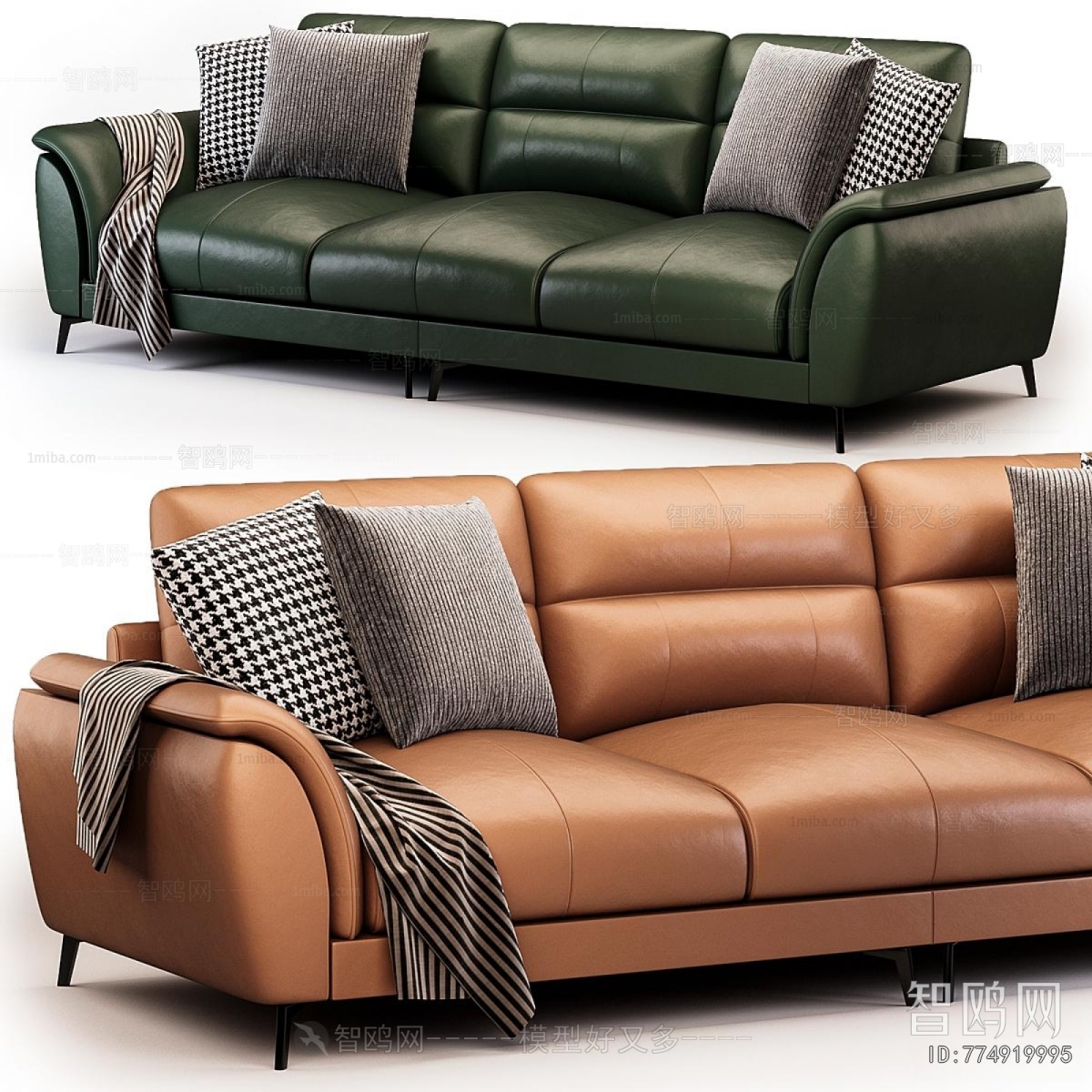 Modern Three-seat Sofa