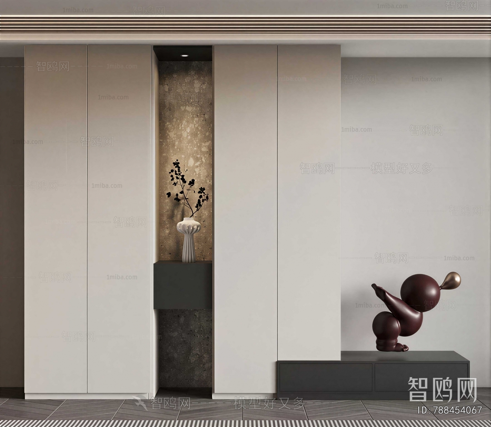 Modern Entrance Cabinet
