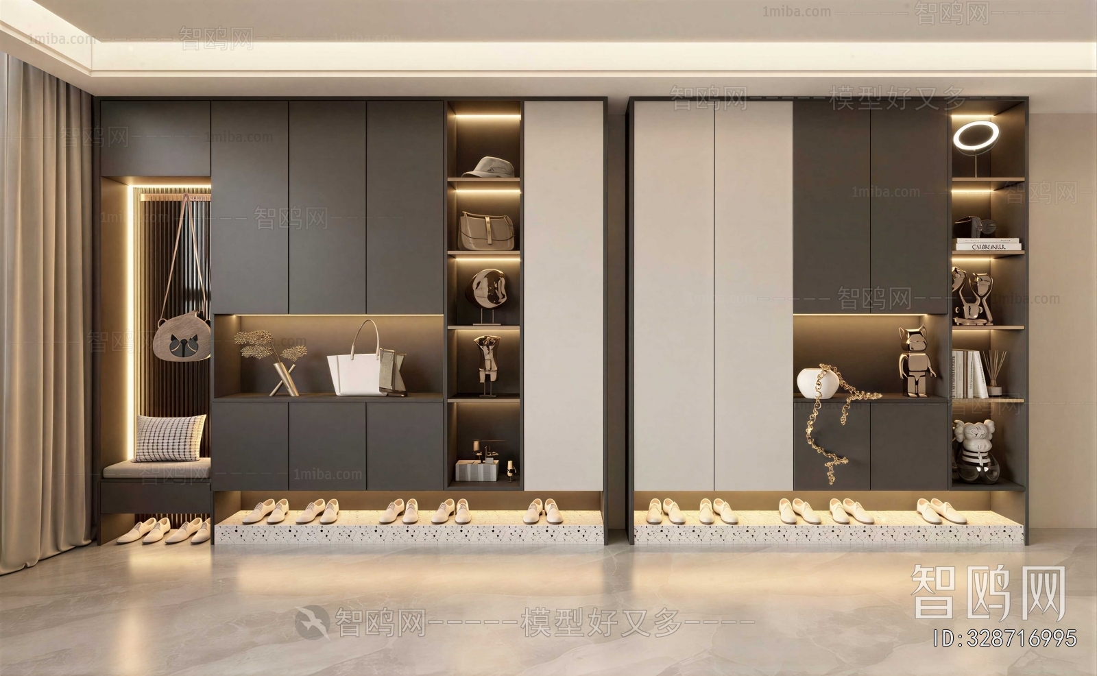 Modern Shoe Cabinet
