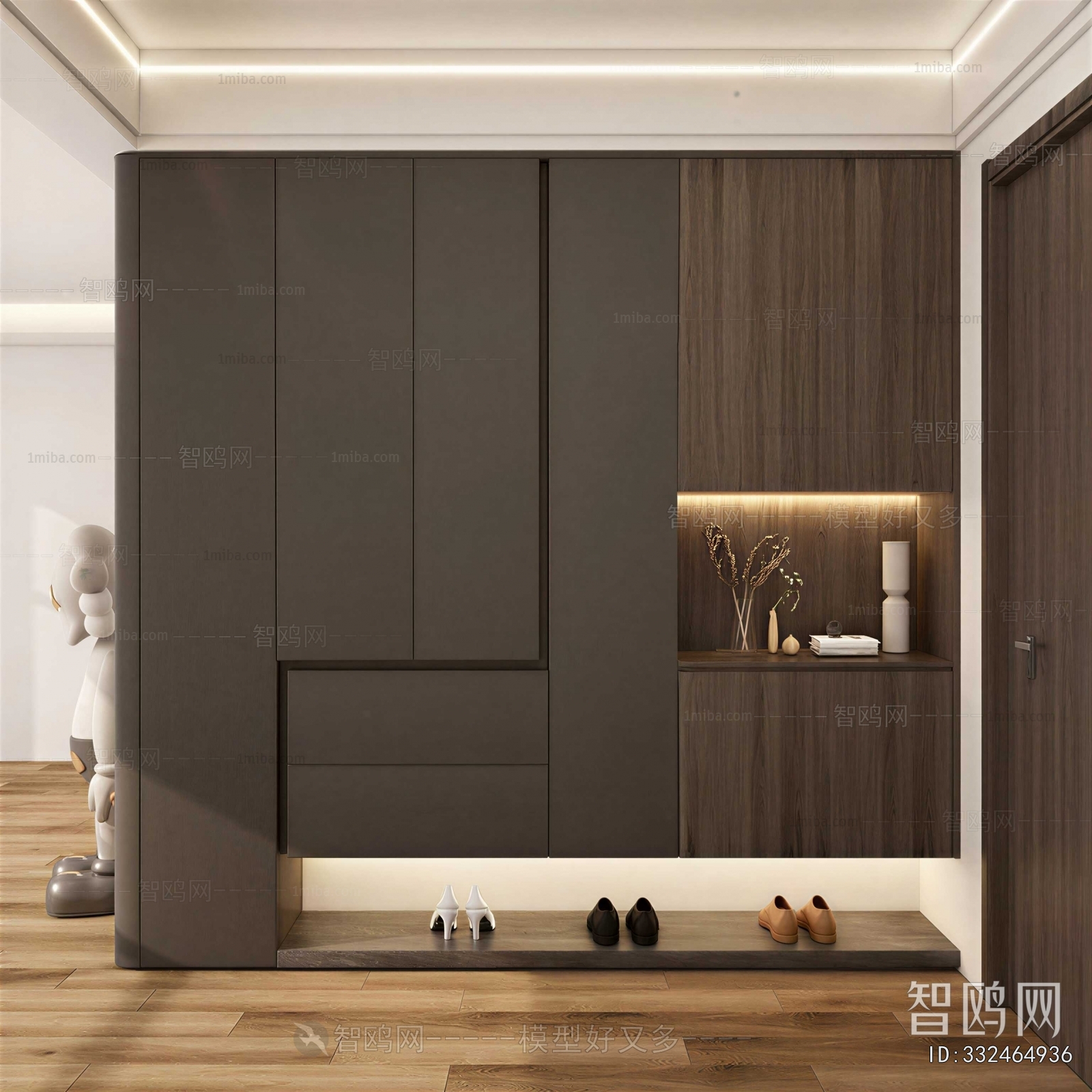 Modern Shoe Cabinet