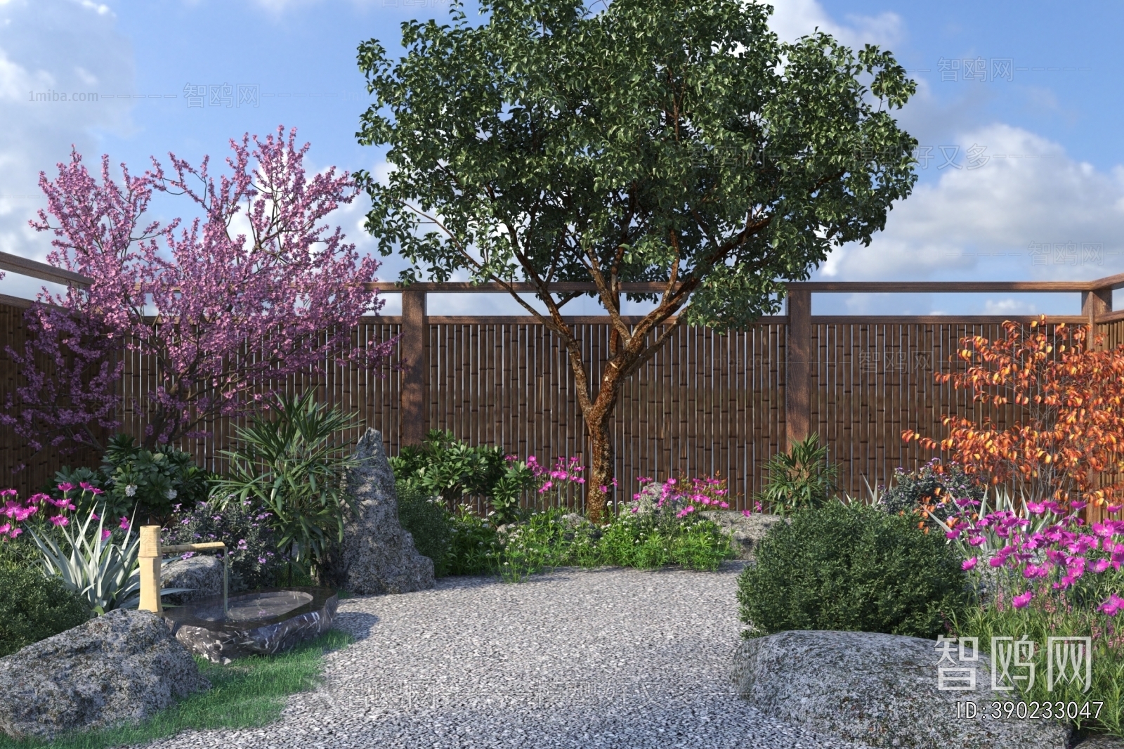 Modern Courtyard/landscape