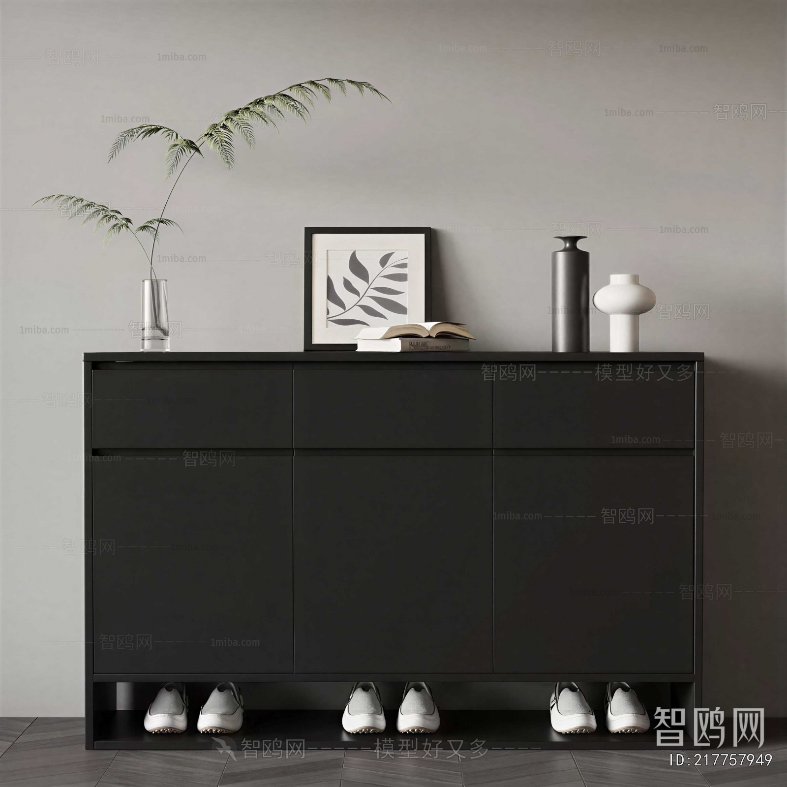 Modern Shoe Cabinet