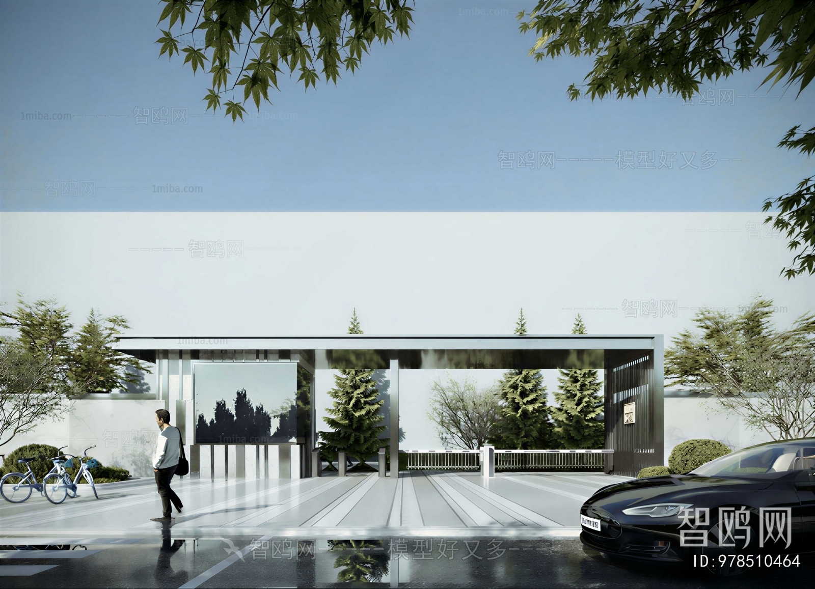 Modern Facade Element