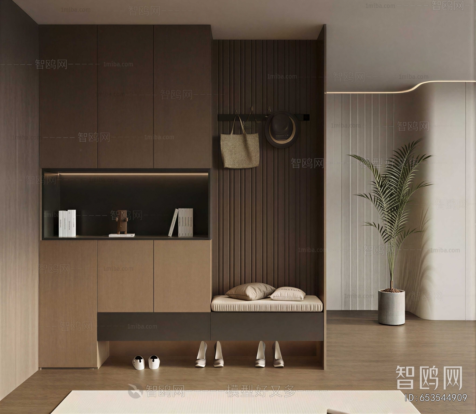 Modern Shoe Cabinet