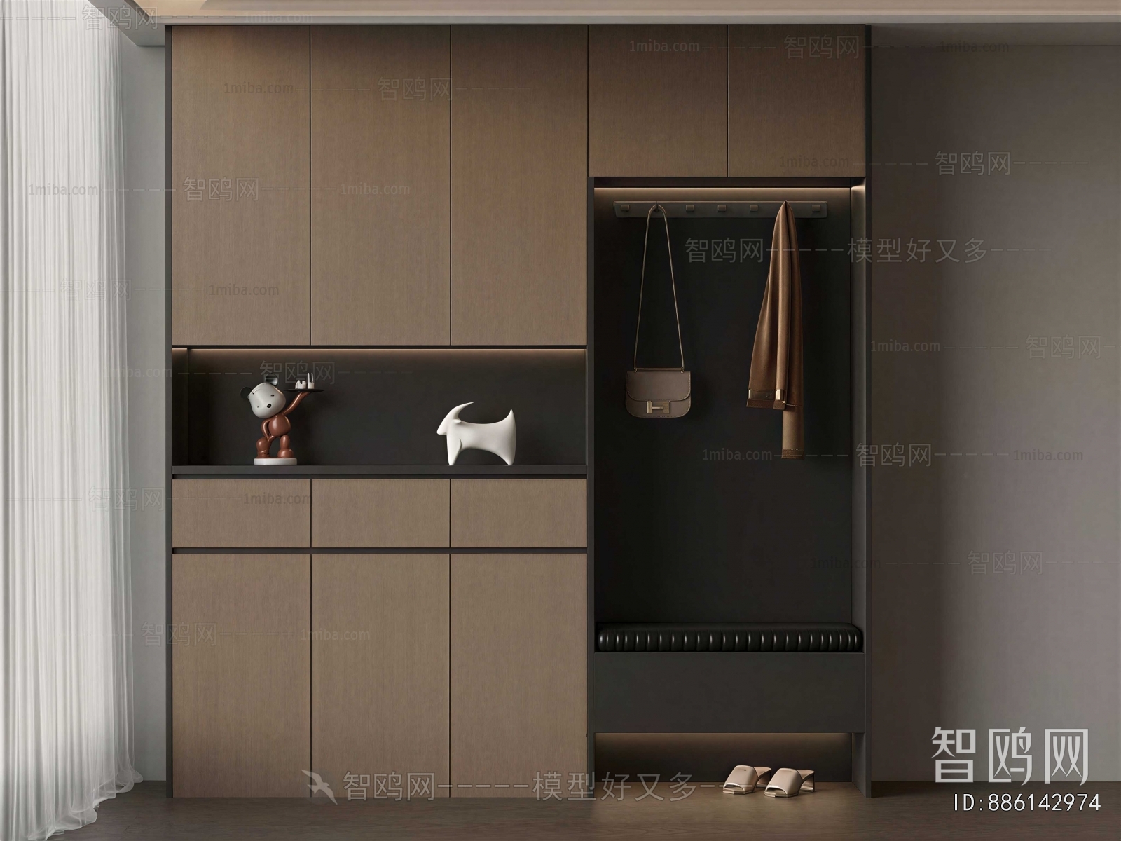 Modern Shoe Cabinet