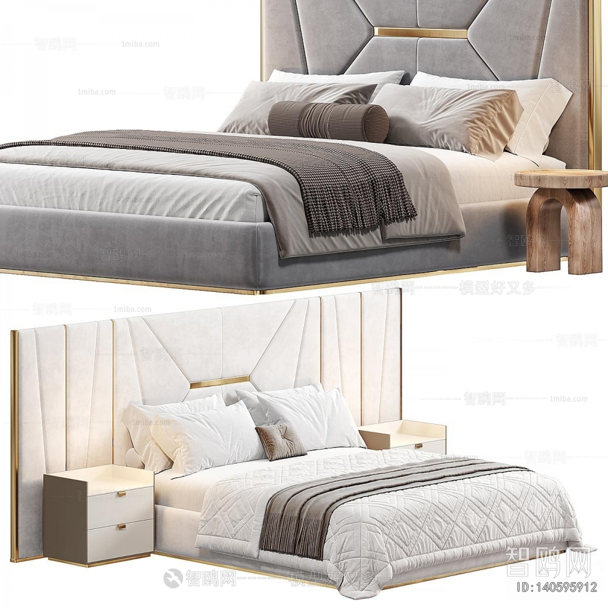 Modern Double Bed