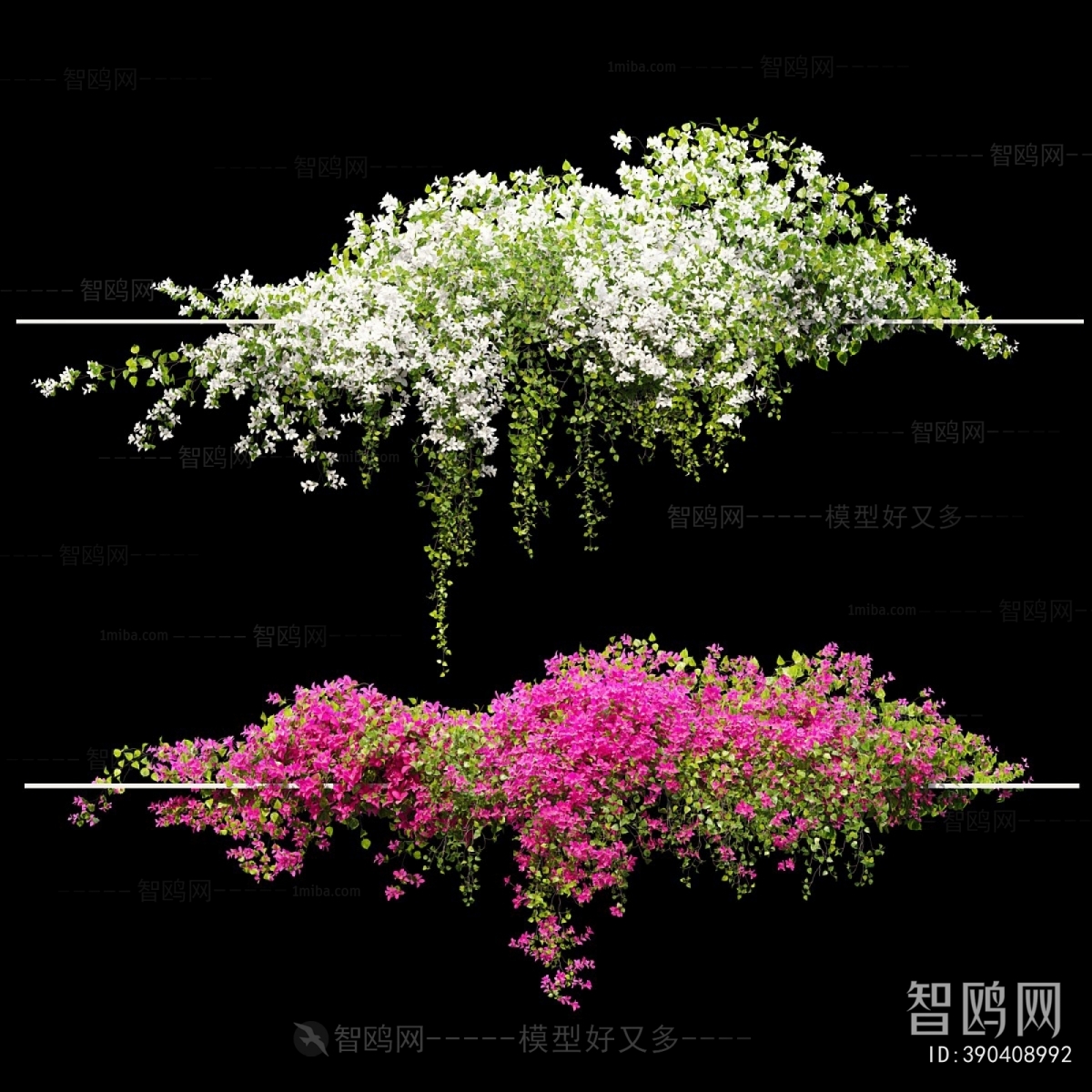 Modern Tree/shrub/grass